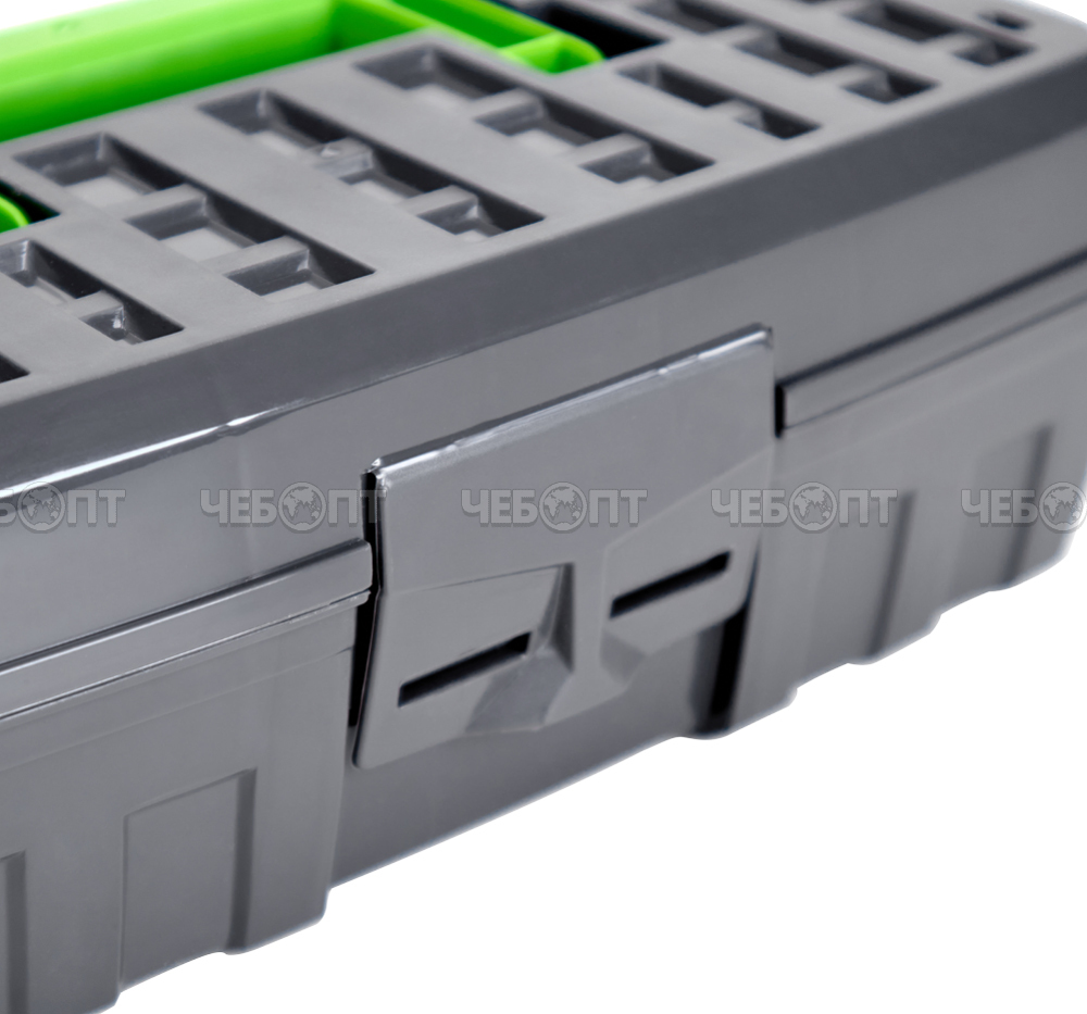 Ящик для инструментов КВИК малый 235*10*85 мм ГРАФИТ арт. М2948 [20] М-ПЛАСТИКА. ЧЕБОПТ.