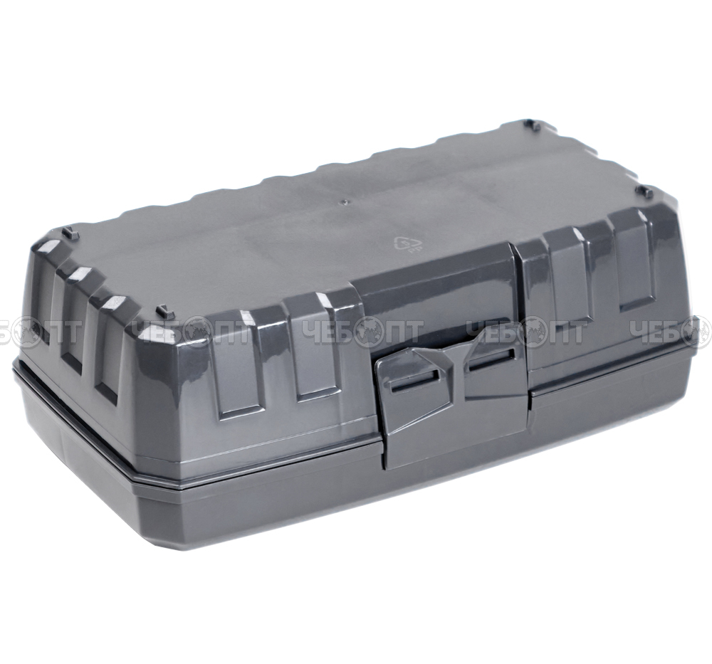 Ящик для инструментов КВИК большой 290*155*85 мм ГРАФИТ арт. М2949 [20] М-ПЛАСТИКА. ЧЕБОПТ.