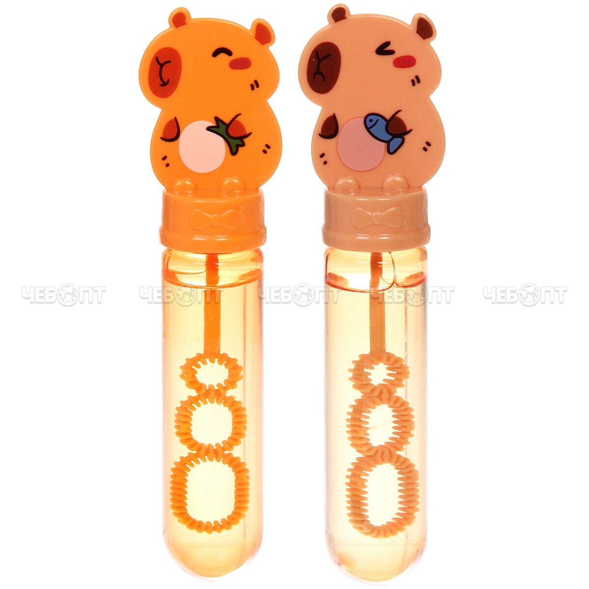 Мыльные пузыри для детей КАПИБАРА 14 см, объем 40 мл, арт. 552-598 [432] РЦ ВОСТОК. ЧЕБОПТ.