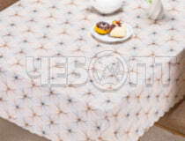 Клеенка тканевая (ширина 1,37 м, длина 20 м/п) с ПВХ печатью ЛИОНЕЛЬ арт. 5791В [1]. ЧЕБОПТ.