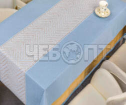 Клеенка тканевая (ширина 1,37 м, длина 20 м) с ПВХ покрытием МАРСЕЛЬ арт. 8555А [1]. ЧЕБОПТ.