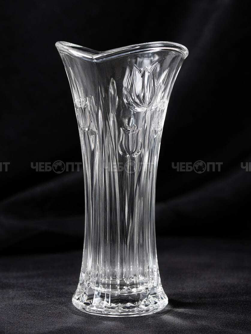Ваза для цветов h-18 см d-8 см стекло арт. LXHP19YJ-18 [36] АС-ДЕКОР. ЧЕБОПТ.