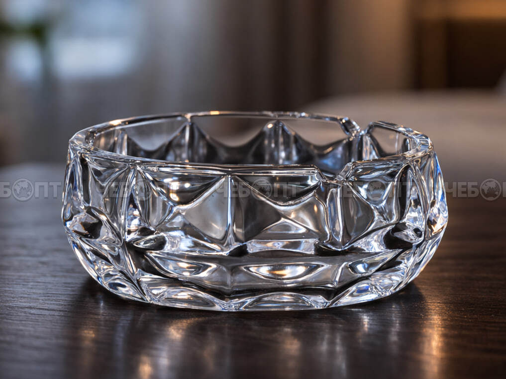 Пепельница КРУГЛАЯ в упаковке 14*5 см арт. 3017 [18] АС-ДЕКОР. ЧЕБОПТ.