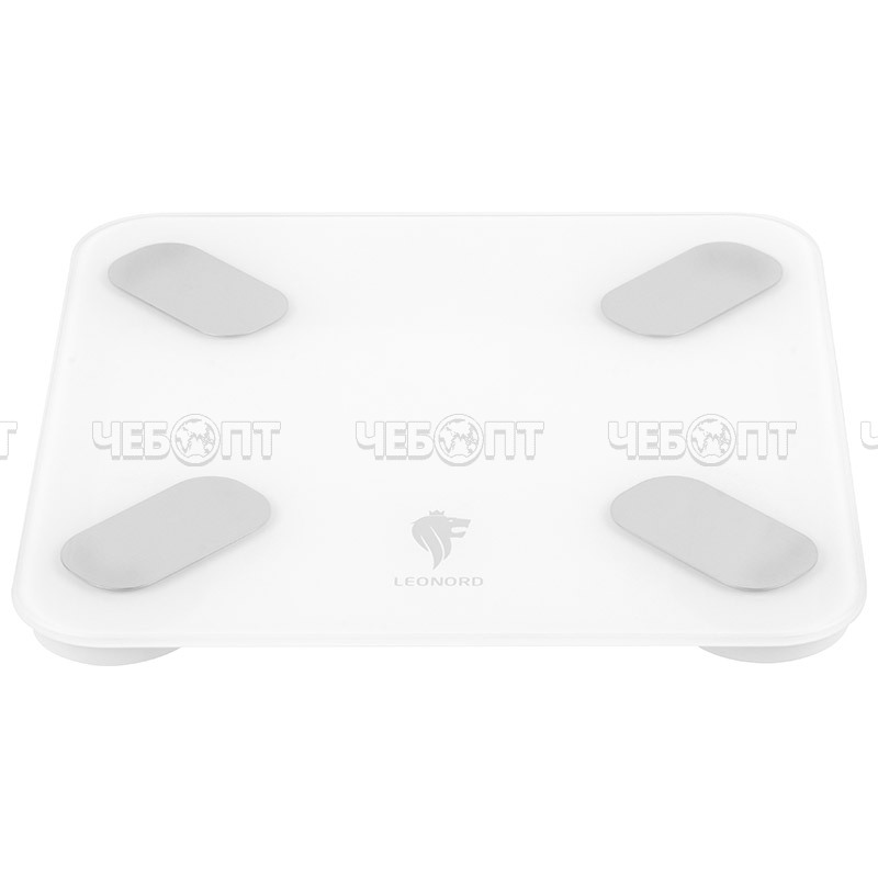 Весы напольные электронные LEONORD LE-1275 Bluetooth до 180 кг, дисплей, автоотключение арт. 109931 [10] СКРАП. ЧЕБОПТ.