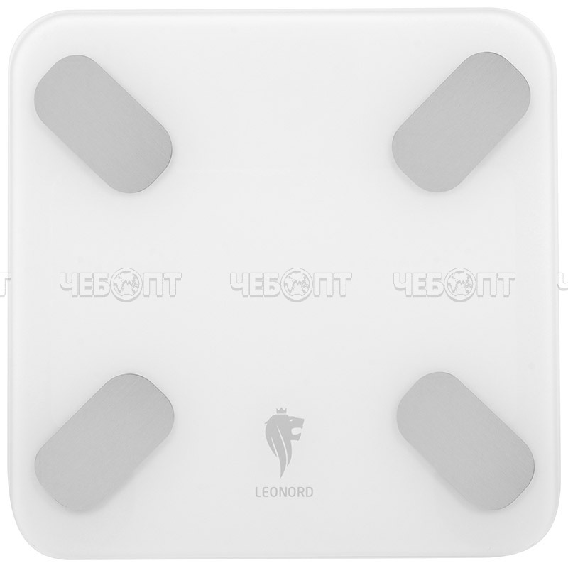 Весы напольные электронные LEONORD LE-1275 Bluetooth до 180 кг, дисплей, автоотключение арт. 109931 [10] СКРАП. ЧЕБОПТ.