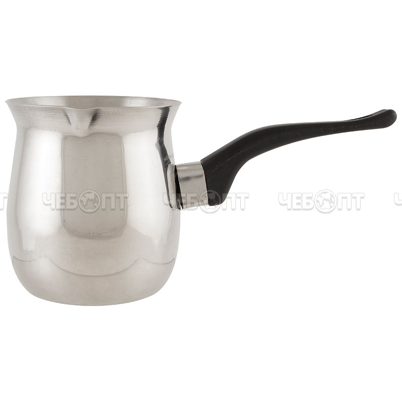 Кофеварка стальная (турка) 0,65 л арт. CW-650 [10] СКРАП. ЧЕБОПТ.