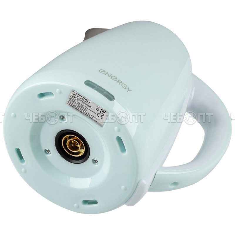 Чайник электрический 1,8 л ENERGY E-261 двойной корпус пластиковый + нержавеющая сталь, двойная стенка, свет. инд, мощ. 1500 Вт, арт.164141 [12] СКРАП. ЧЕБОПТ.