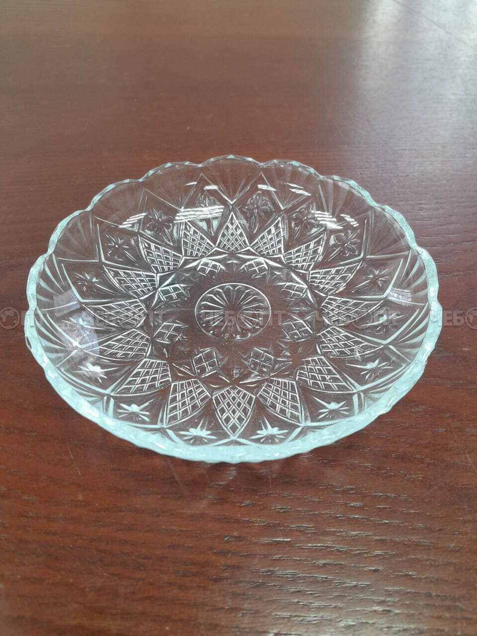 Набор блюдец 6 предметов 12,5 см GOLD 4 KRYSTAL, арт. 6185RYG [12] АС-ДЕКОР/ЕГИПЕТ. ЧЕБОПТ.