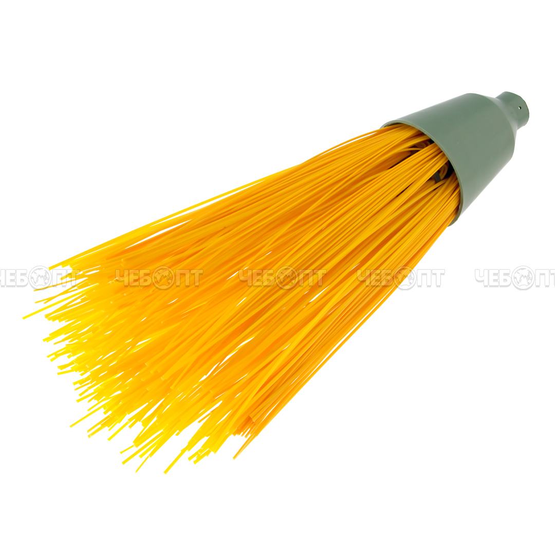 Метла КРУГЛАЯ (5 КОЛЕЦ) (полипропиленовая, синтетическая) [15] Рязань. ЧЕБОПТ.