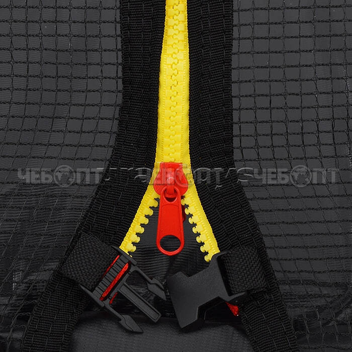 Батут каркасный с защитной сеткой ROCKET для дачи, d 244 см, h сетки 160 см, общая h 225 см, максимальная нагрузка 150 кг арт. R0084 [1]. ЧЕБОПТ.