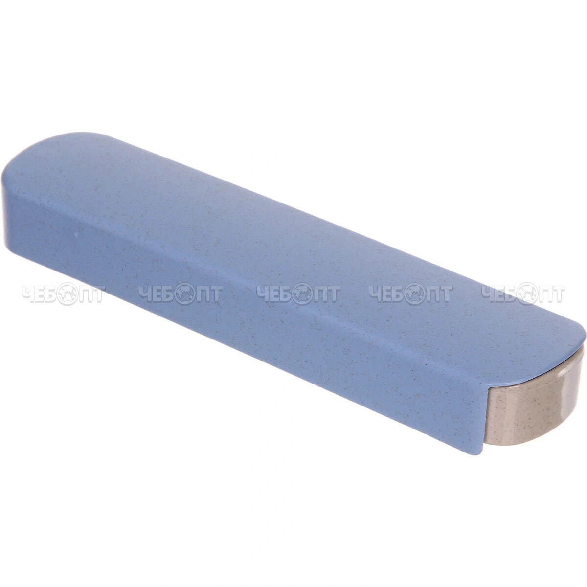 Набор столовых приборов 3 предмета ЭКОЛАЙФ (ложка, вилка, нож) в футляре, ГОЛУБОЙ арт. 336-531 [160] РЦ ВОСТОК. ЧЕБОПТ.