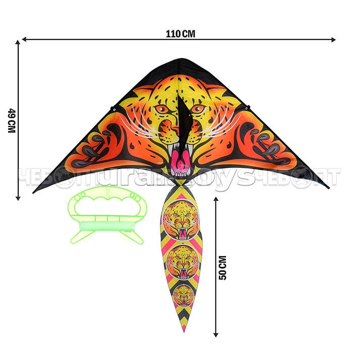 Змей воздушный ВЫСОКИЙ ПОЛЕТ 110*99 см, арт. 00-6294 [600]. ЧЕБОПТ.