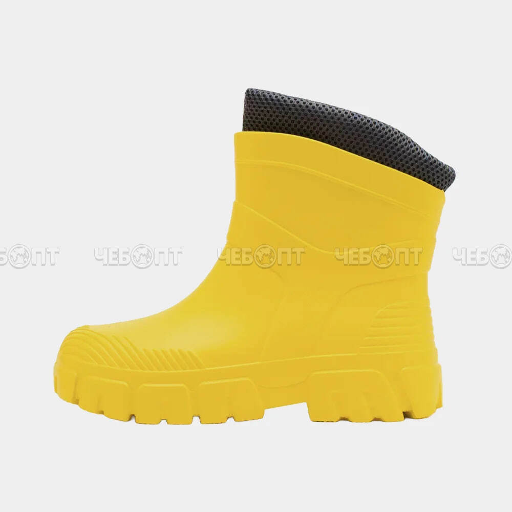 Сапоги из ЭВА утепленные женские, желтые, р. 37, арт. C-104У (Внимание! Модель маломерит) [8]. ЧЕБОПТ.