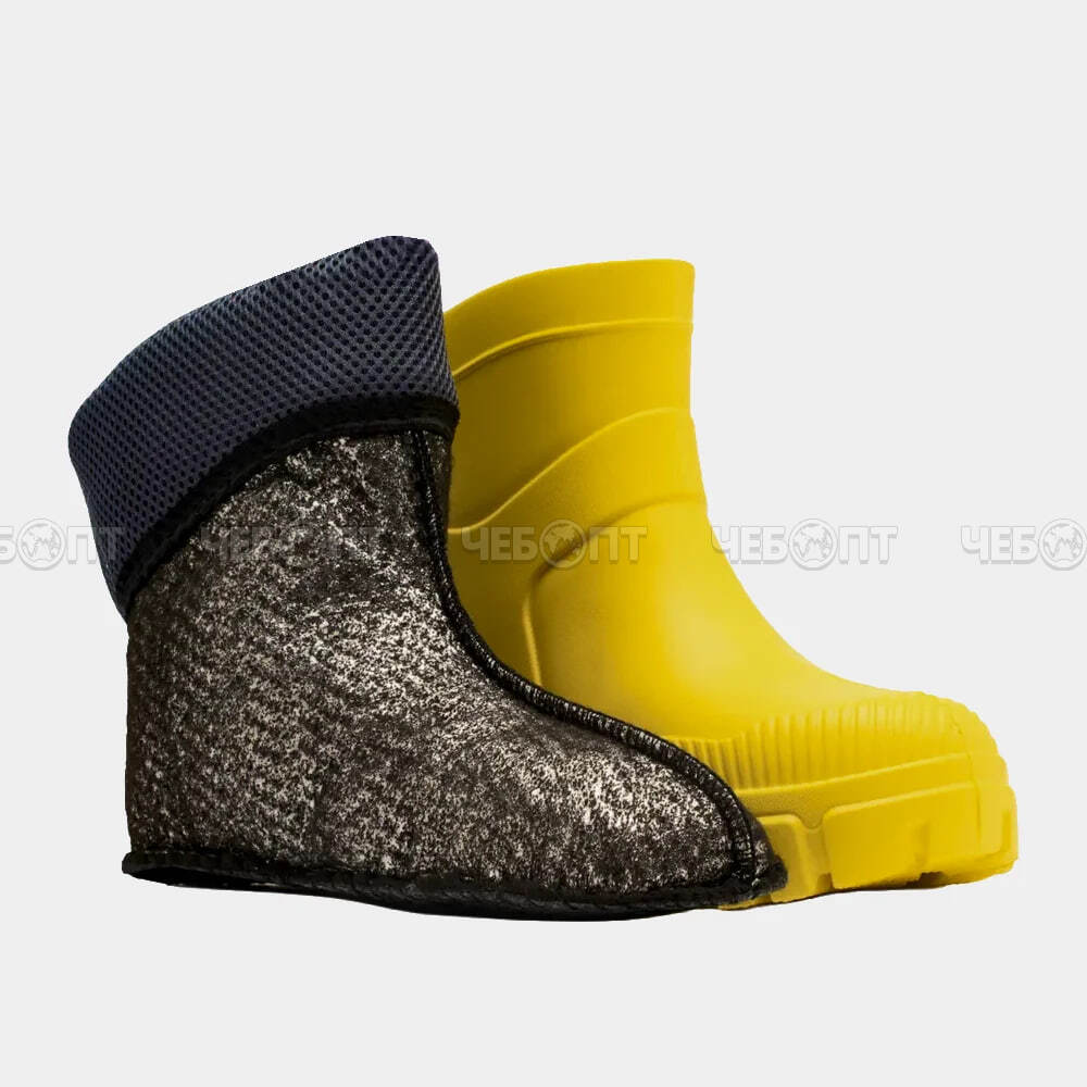 Сапоги из ЭВА утепленные женские, желтые, р. 38, арт. C-104У (Внимание! Модель маломерит) [8]. ЧЕБОПТ.