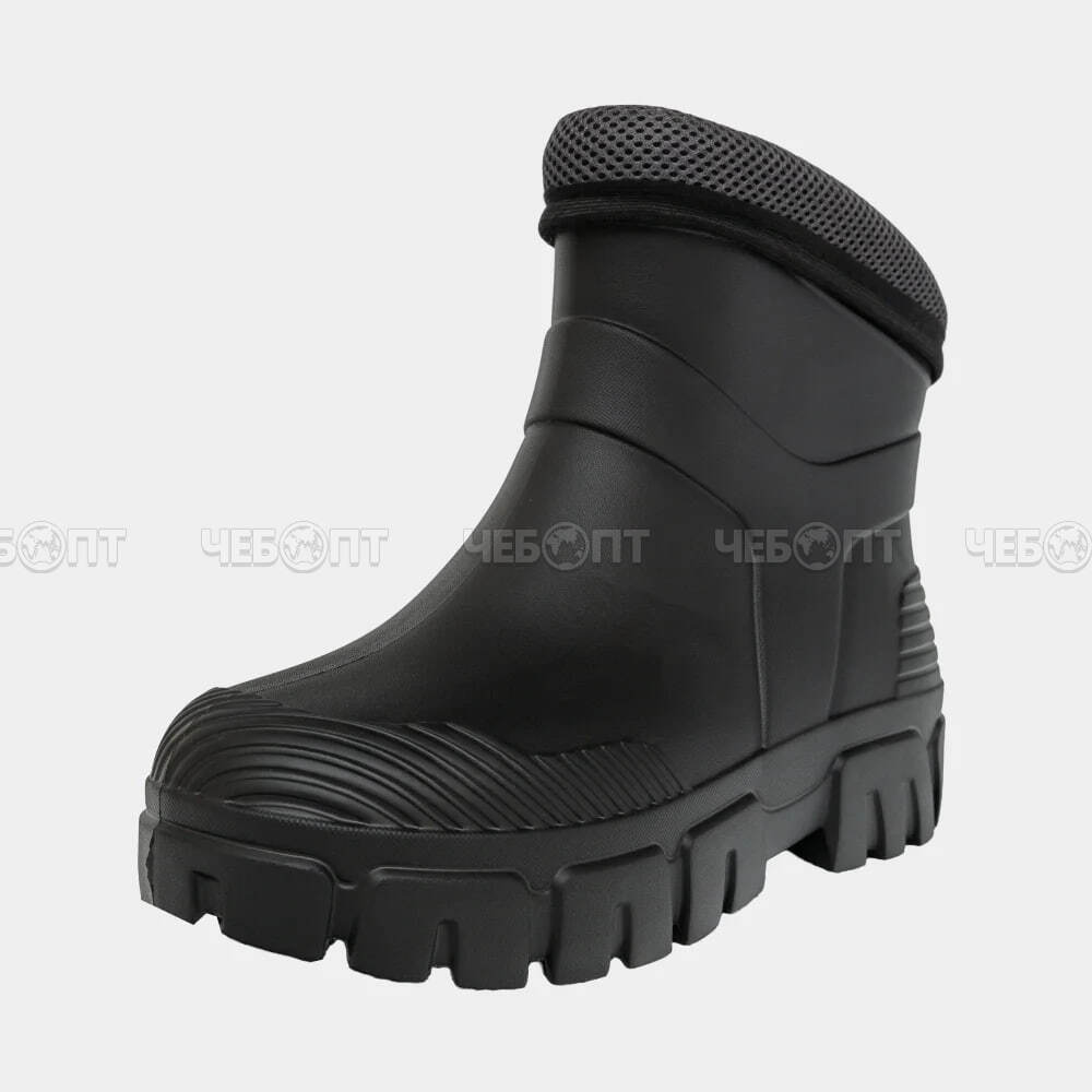 Сапоги из ЭВА утепленные женские, черные, р. 37, арт. C-104У (Внимание! Модель маломерит) [8]. ЧЕБОПТ.
