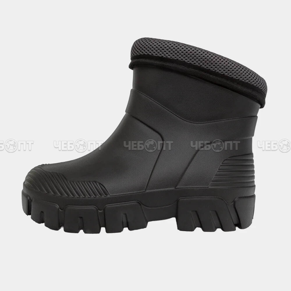 Сапоги из ЭВА утепленные женские, черные, р. 37, арт. C-104У (Внимание! Модель маломерит) [8]. ЧЕБОПТ.