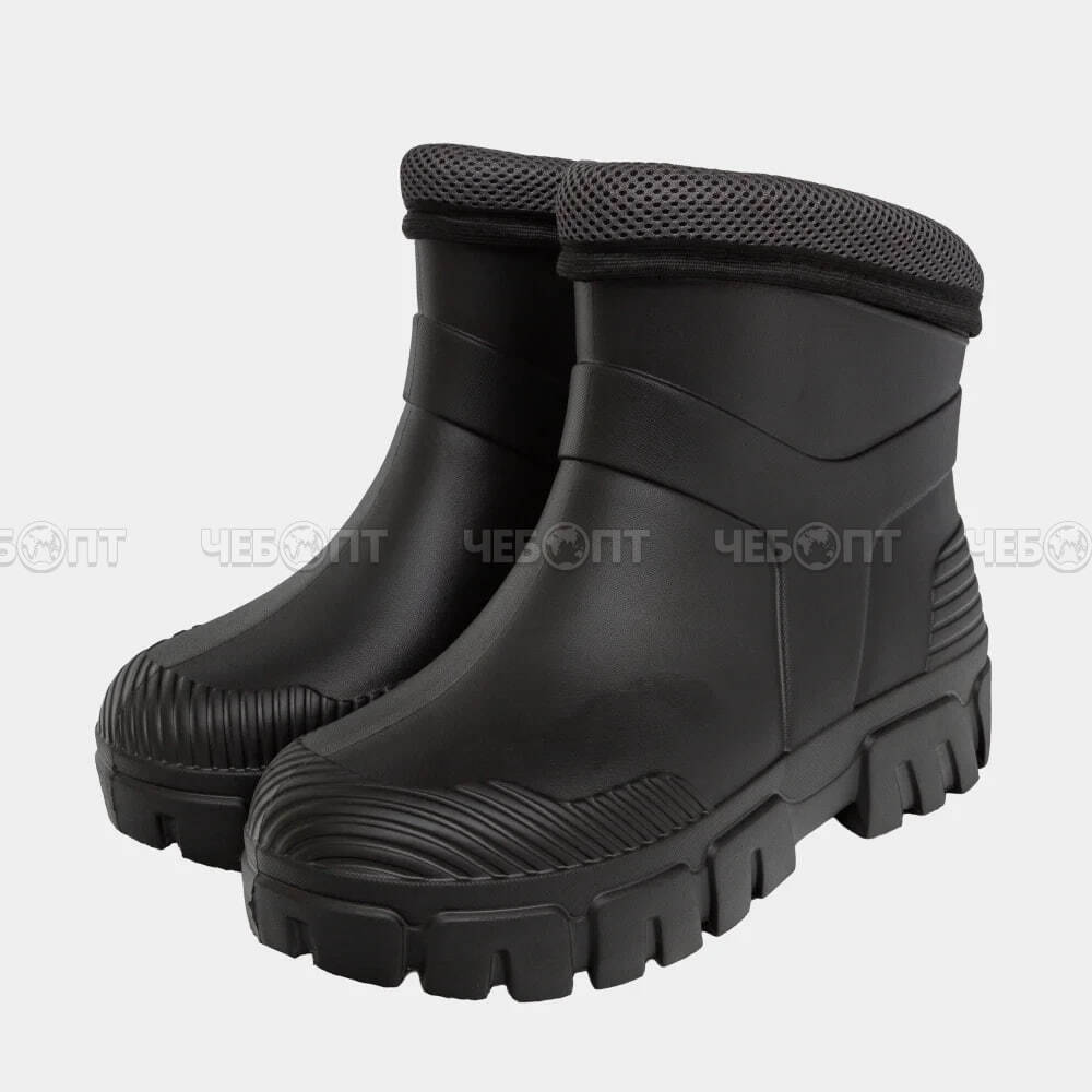 Сапоги из ЭВА утепленные женские, черные, р. 38, арт. C-104У [8]. ЧЕБОПТ.