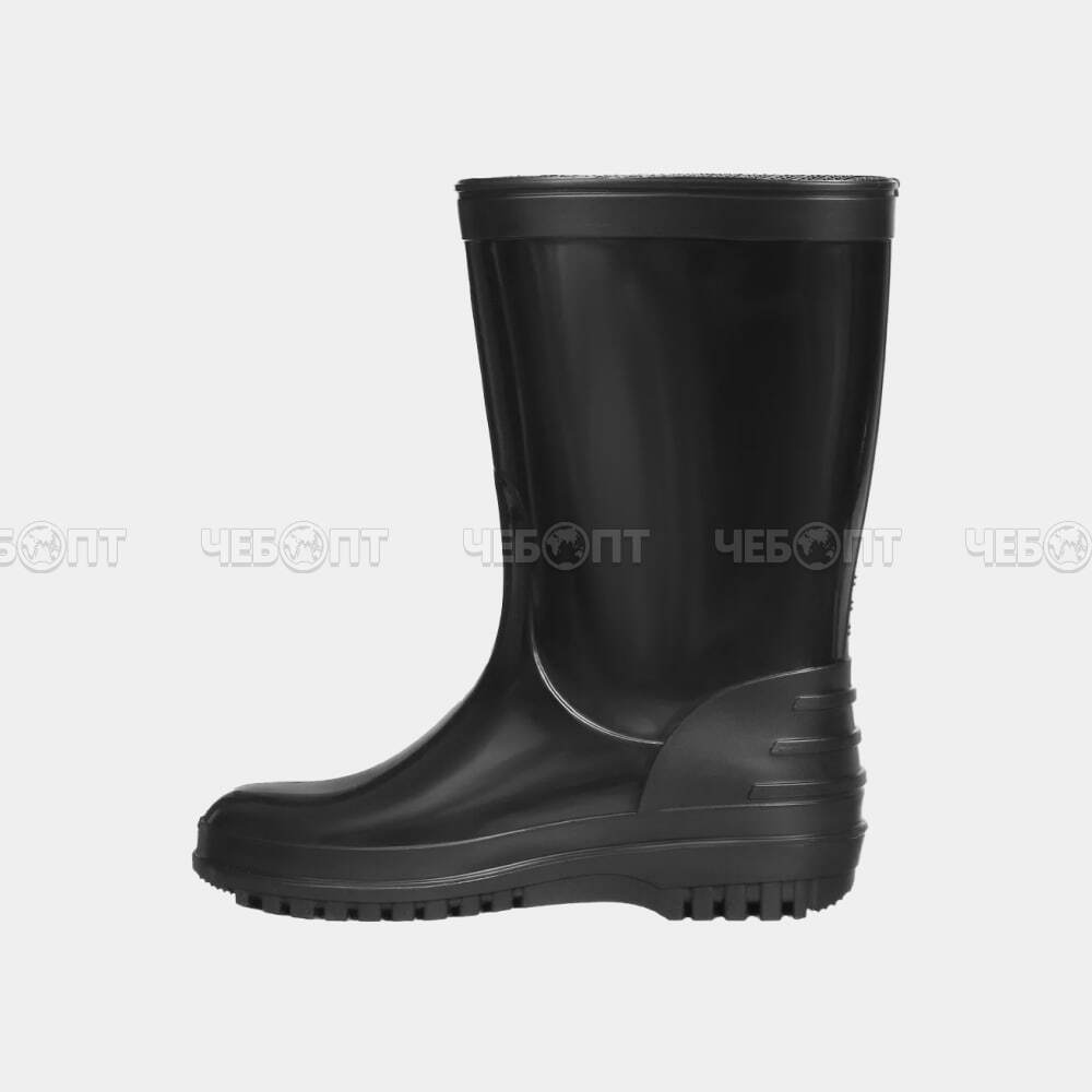 Сапоги из ПВХ женские, черные, р. 37, (темп. реж. до 0 С) арт. C-11ЧН [6]. ЧЕБОПТ.