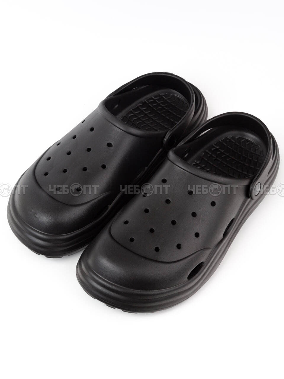 Сабо из ЭВА мужские, черные, р. 41 арт. С-143 [8]. ЧЕБОПТ.