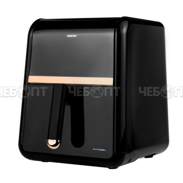 Мультипечь (аэрогриль) CENTEK CT-3102, 5 л, таймер на 60 минут, мах темп 200 °C, обдув 360°, мощн. 1500 Вт [1]. ЧЕБОПТ.