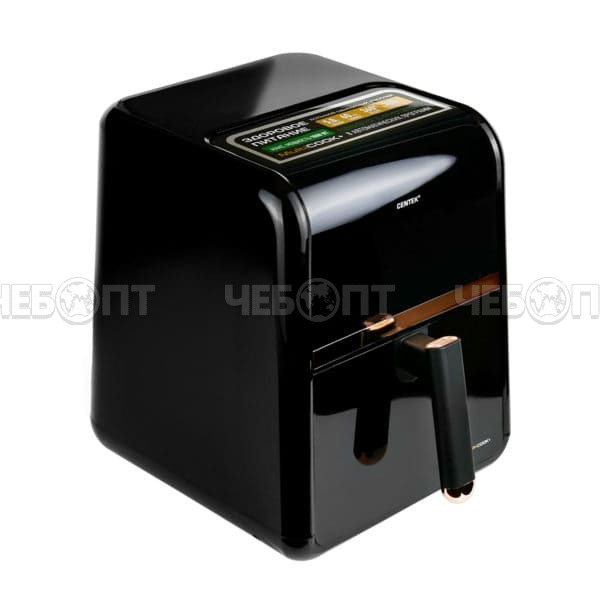 Мультипечь (аэрогриль) CENTEK CT-3102, 5 л, таймер на 60 минут, мах темп 200 °C, обдув 360°, мощн. 1500 Вт [1]. ЧЕБОПТ.