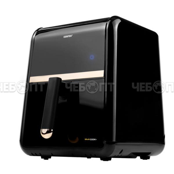 Мультипечь (аэрогриль) CENTEK CT-3102, 5 л, таймер на 60 минут, мах темп 200 °C, обдув 360°, мощн. 1500 Вт [1]. ЧЕБОПТ.