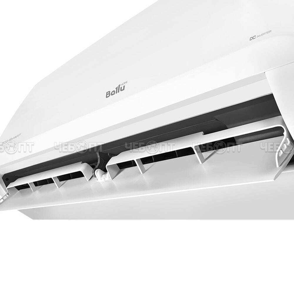 Кондиционер (сплит-система) Ballu Eco Smart DC BSYI-10HN8_V4 белый пластик, энергоэффектив. класс А++, мощн. холод 3370 Вт, тепло 3520 Вт [1]. ЧЕБОПТ.