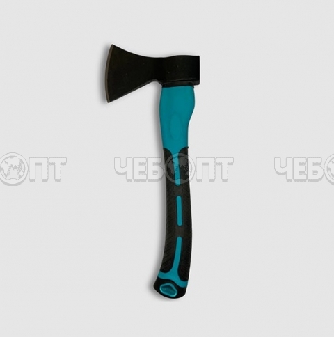 Топор хозяйственный кованый на фиберглас топорище 0,6 кг арт. Т60 [15] ТОПАР. ЧЕБОПТ.