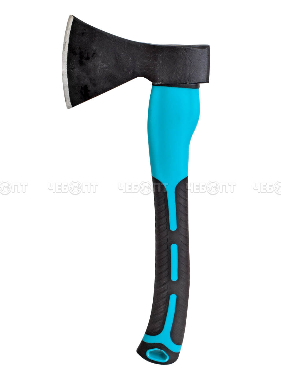 Топор хозяйственный кованый на фиберглас топорище 0,6 кг арт. Т60 [20] ТОПАР. ЧЕБОПТ.