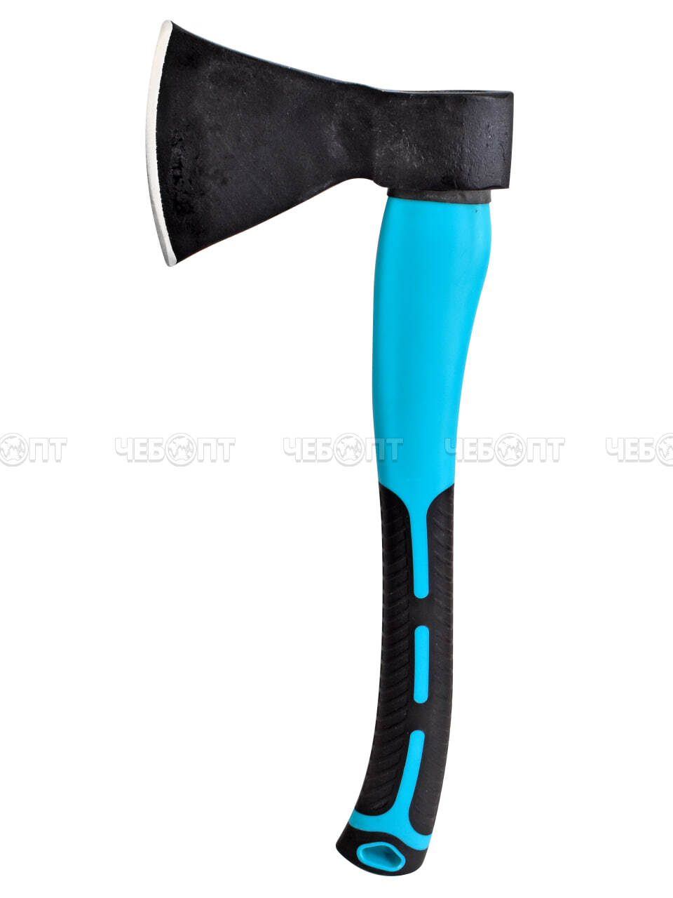 Топор хозяйственный кованый на фиберглас топорище 1,0 кг арт. Т62 [15] ТОПАР. ЧЕБОПТ.