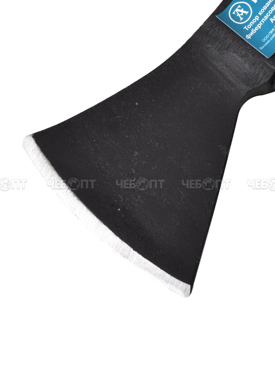 Топор хозяйственный кованый на фиберглас топорище 1,0 кг арт. Т62 [15] ТОПАР. ЧЕБОПТ.