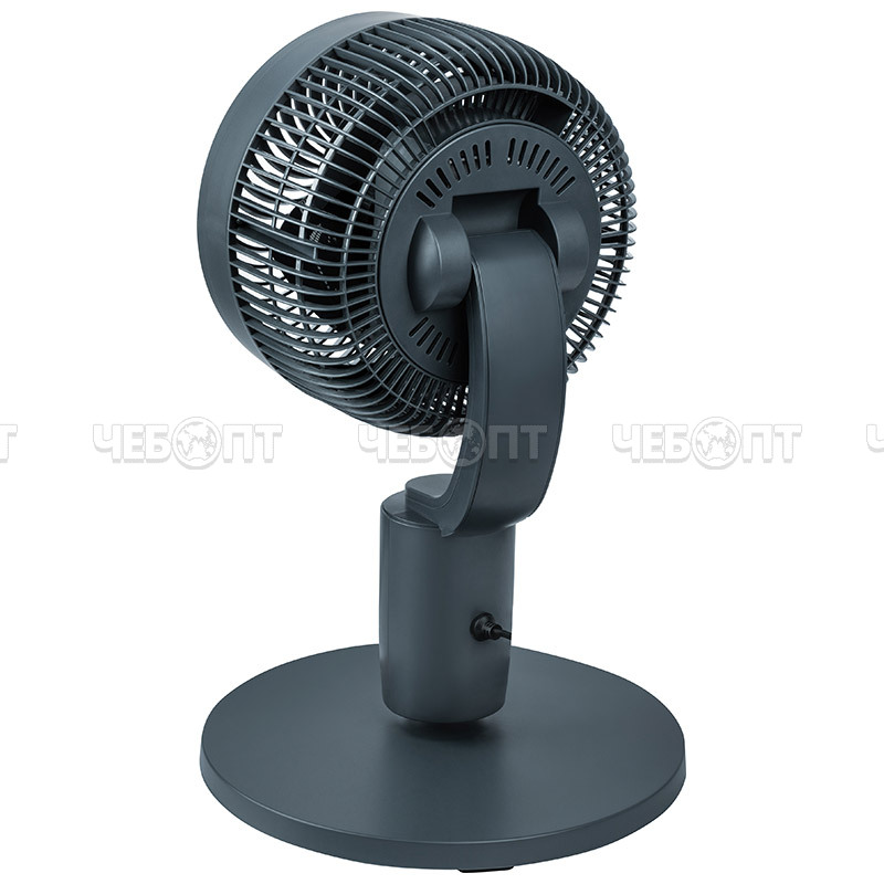 Вентилятор напольный LEONORD LE-1609 3D 2в1 3 скорости, d-10 см, макс. высота 1020 мм, мин. 490 мм, функция поворота, мощ. 40 Вт арт. 111720 [1] СКРАП. ЧЕБОПТ.