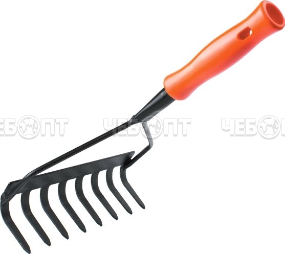 Грабли садовые 8-зубые ДАЧНИК с пластиковой ручкой [25] АРТИ. ЧЕБОПТ.