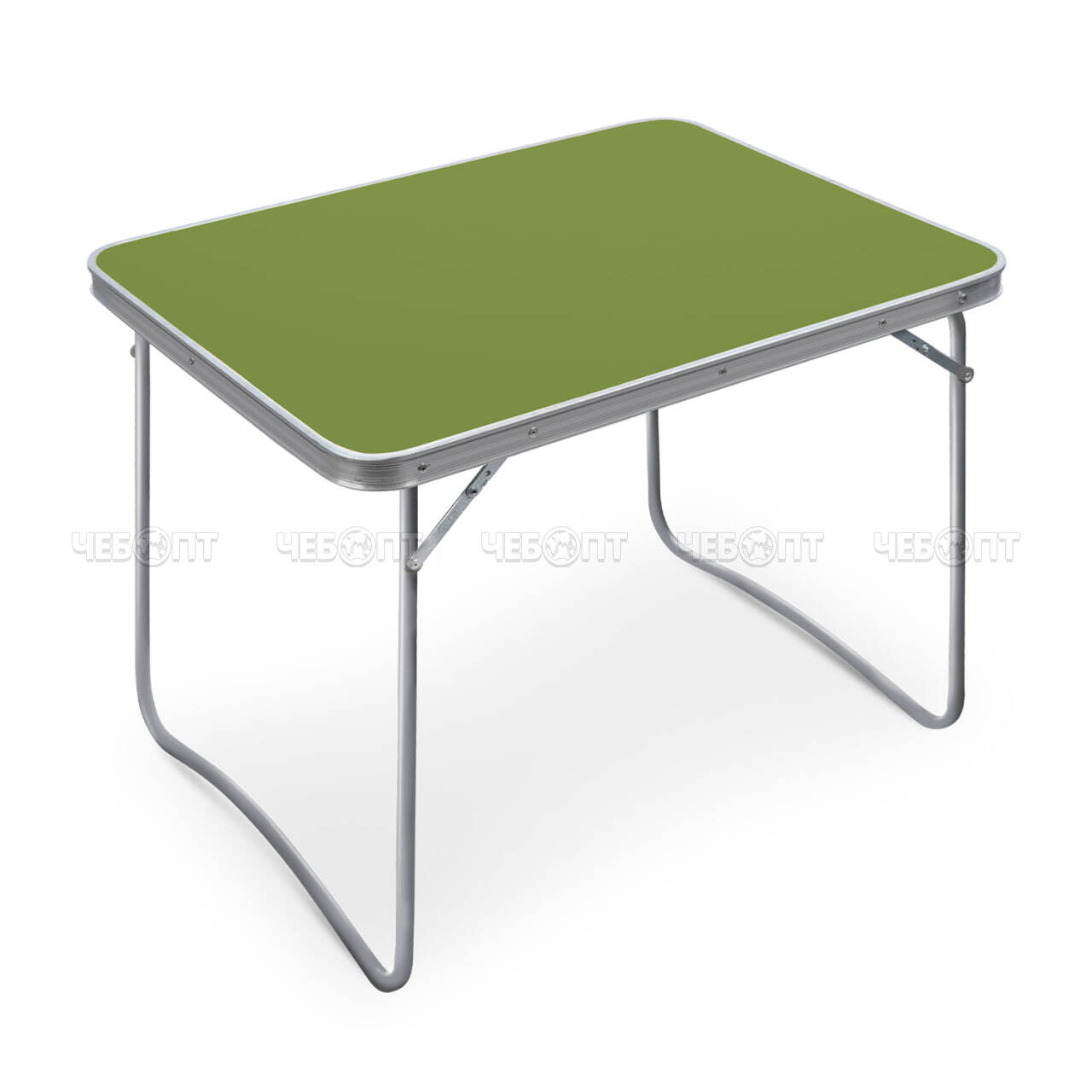 Стол туристический складной ВЛАГОСТОЙКИЙ пластик 780*602*610 мм, цвет ХАКИ, допустимая нагрузка стола 20 кг арт. ССТ-4/2 NIKA [2]. ЧЕБОПТ.