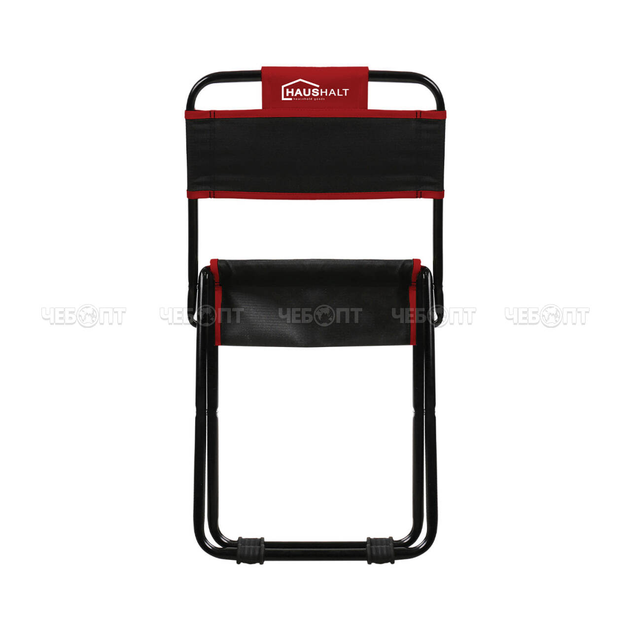 Стул туристический складной (походный) со спинкой 380*360*650 мм, нагрузка 90 кг, ткань-водооттал. пропитка, с ВИННОЙ ОКАНТОВКОЙ арт. ННС1/R NIKA [5]. ЧЕБОПТ.