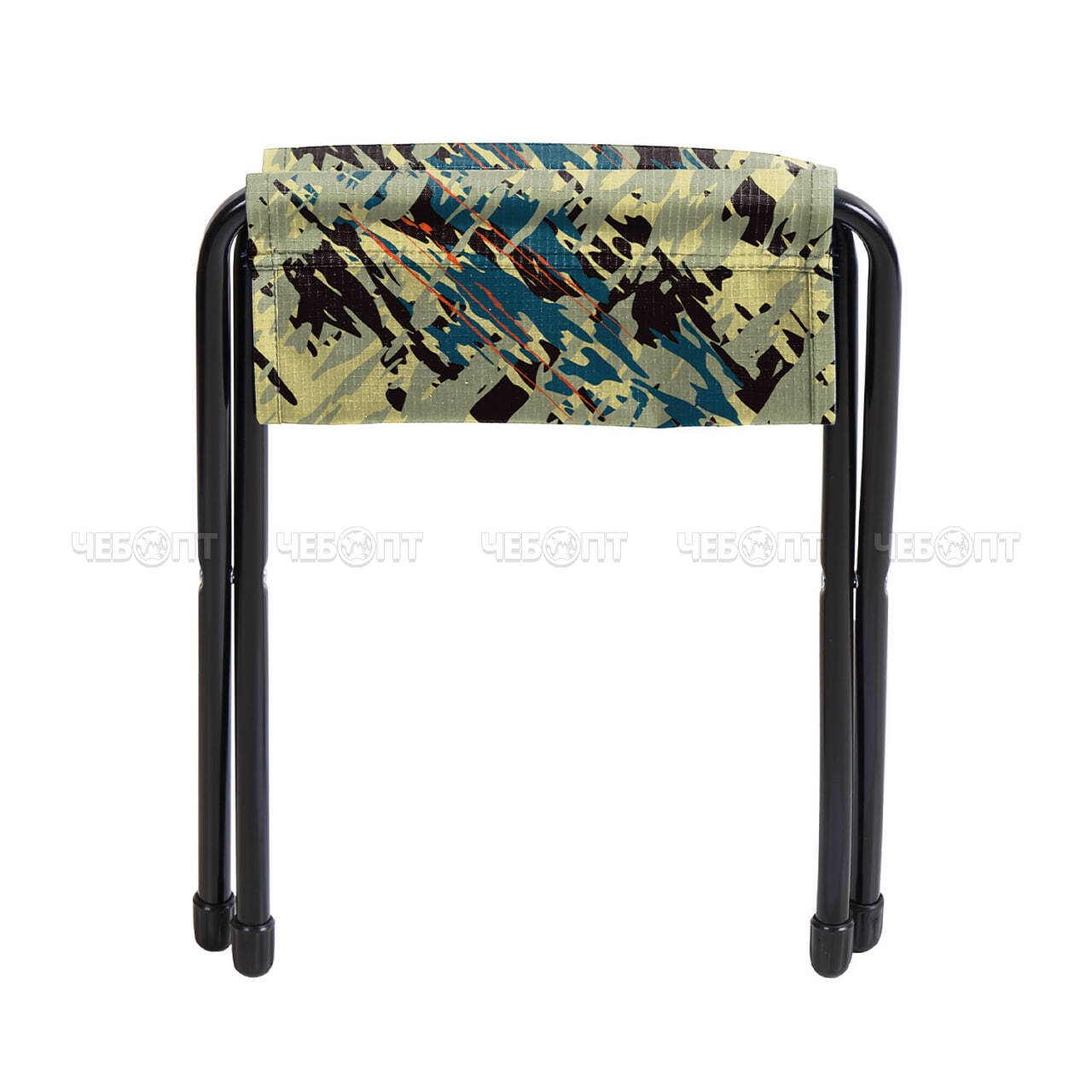 Стул туристический складной (походный) 350*300*360, нагрузка 90 кг, ткань- водоотталкивающая пропитка, КАМУФЛЯЖ САВАННА арт. ДС/КС NIKA [5]. ЧЕБОПТ.