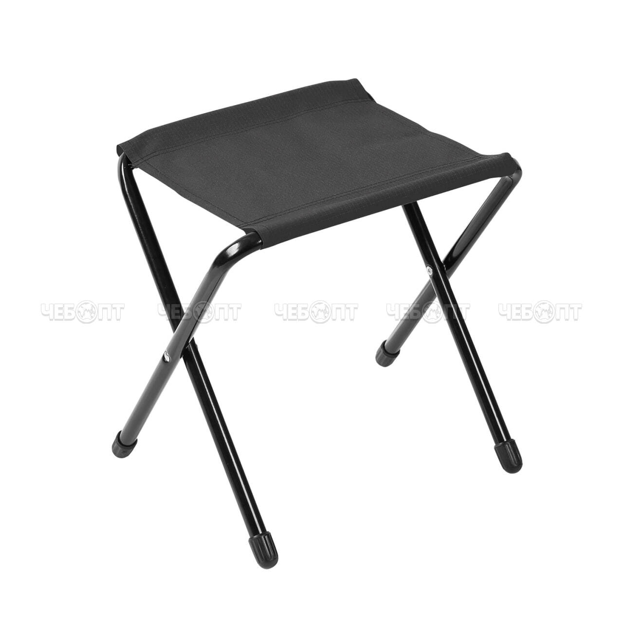Стул туристический складной (походный) 350*300*360, нагрузка 90 кг, ткань- водоотталкивающая пропитка, ЧЕРНЫЙ арт. ДС/Ч NIKA [5]. ЧЕБОПТ.