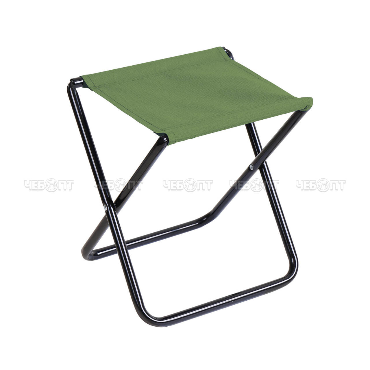 Стул туристический складной (походный) 350*300*370 мм, нагрузка 90 кг, ткань-водоотталкивающая пропитка, ХАКИ арт. ПС/Х NIKA [5]. ЧЕБОПТ.