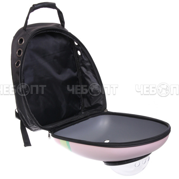 Рюкзак переноска для домашних животных ЛЮБИМЫЙ БРО 27*33*43см, до 7кг Розовые мечты арт. 351-791 [25] РЦ ВОСТОК. ЧЕБОПТ.