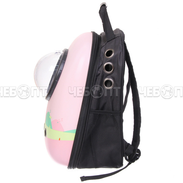 Рюкзак переноска для домашних животных ЛЮБИМЫЙ БРО 27*33*43см, до 7кг Розовые мечты арт. 351-791 [25] РЦ ВОСТОК. ЧЕБОПТ.