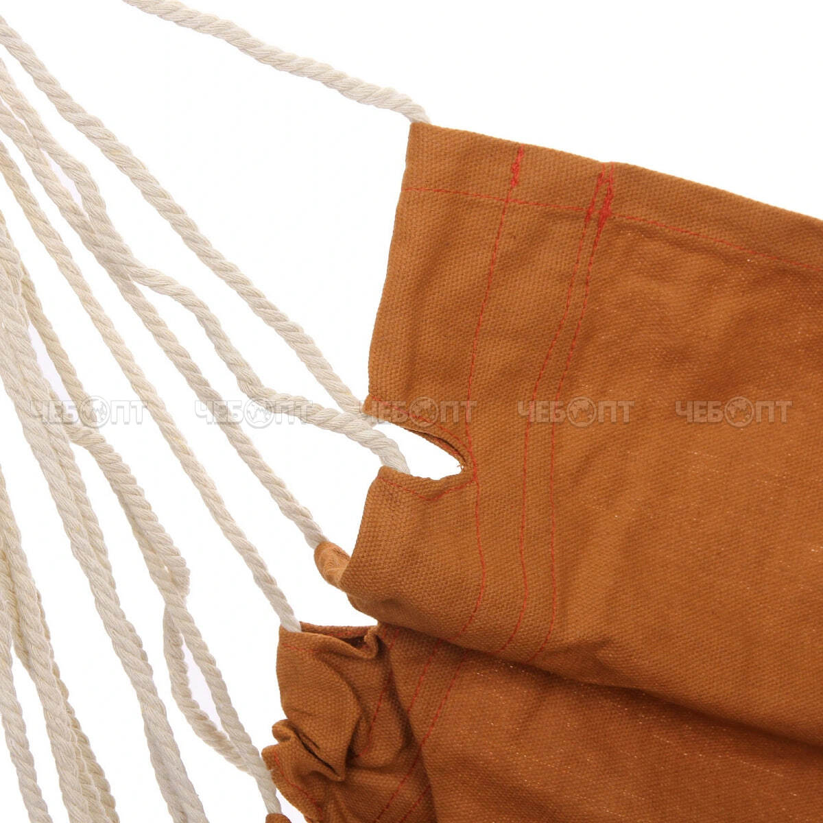 Гамак - кресло подвесной С ПОДУШКОЙ 100*130 мм, КОЛОРИСТИК кораловый арт. 835-830 [4] РЦ ВОСТОК. ЧЕБОПТ.