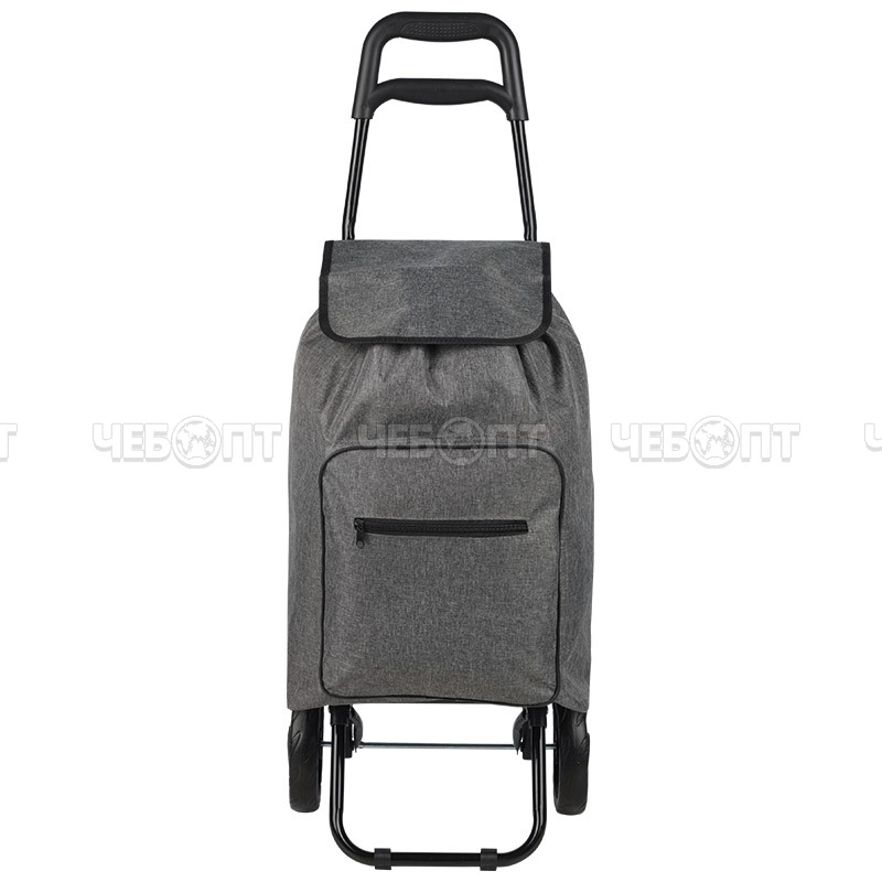 Тележка + сумка хозяйственная MTB-01 36*24*94 см (грузопод. до 30 кг, колесо диам. 16 см) арт. 104605 [7] СКРАП. ЧЕБОПТ.