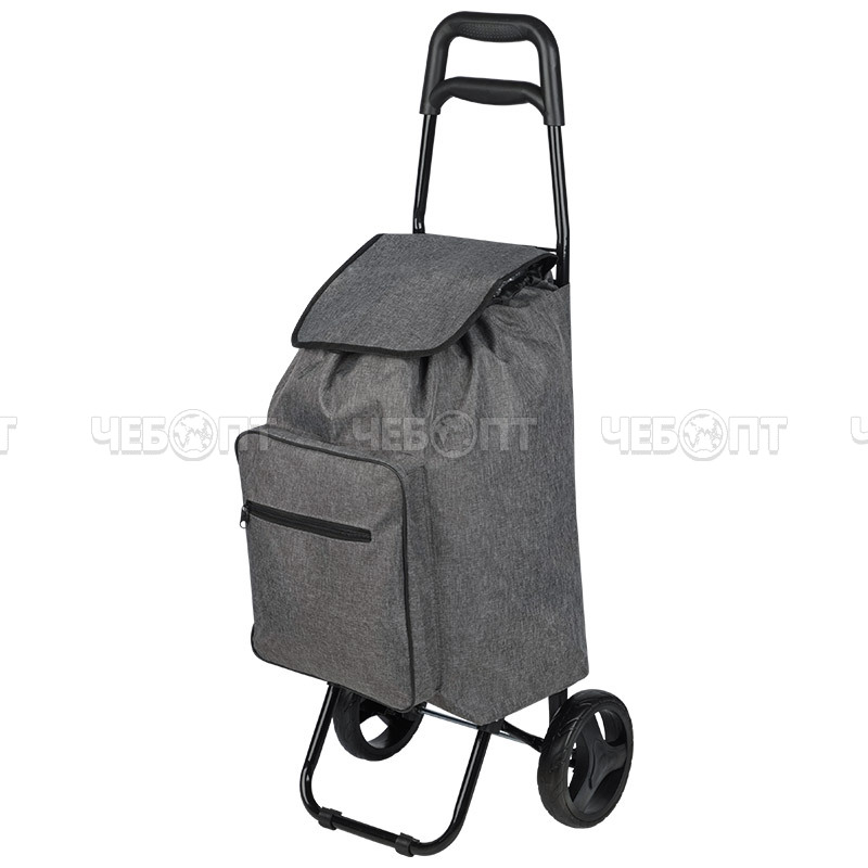 Тележка + сумка хозяйственная MTB-01 36*24*94 см (грузопод. до 30 кг, колесо диам. 16 см) арт. 104605 [7] СКРАП. ЧЕБОПТ.