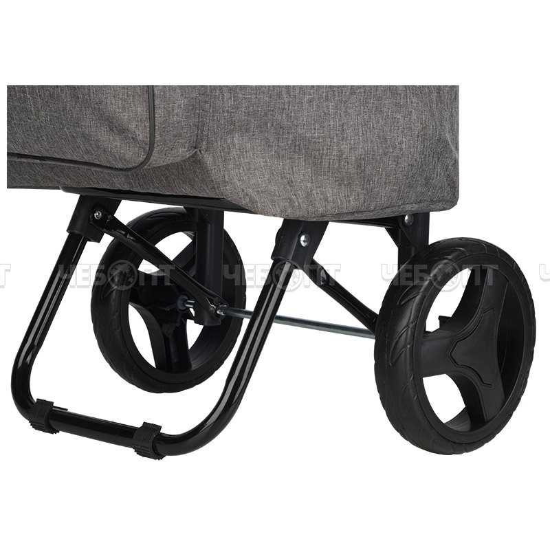 Тележка + сумка хозяйственная MTB-01 36*24*94 см (грузопод. до 30 кг, колесо диам. 16 см) арт. 104605 [7] СКРАП. ЧЕБОПТ.