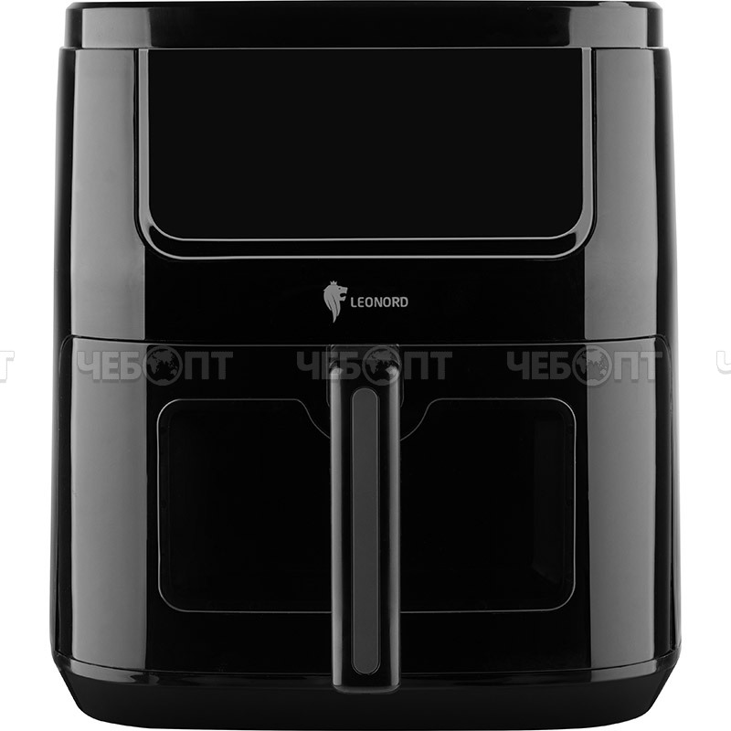 Мультипечь (аэрогриль) LEONORD LE-17708 объем чаш 6,5 л, сенсорное управление, таймер 60 минут, мощность 1600 Вт, арт. 111223 [1] СКРАП. ЧЕБОПТ.