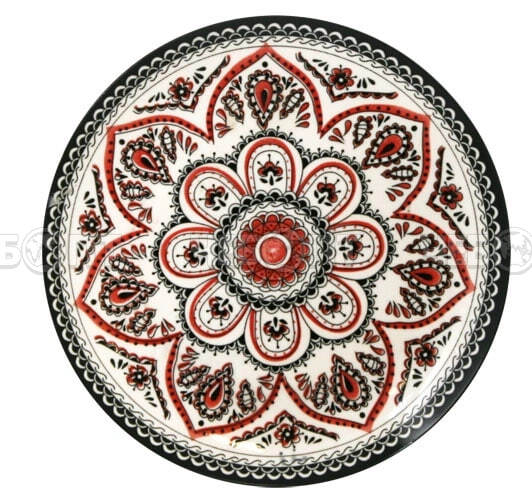 Тарелка десертная 20 см, ВОСТОК, фарфор арт. MFK09149 [12/72] МФК. ЧЕБОПТ.