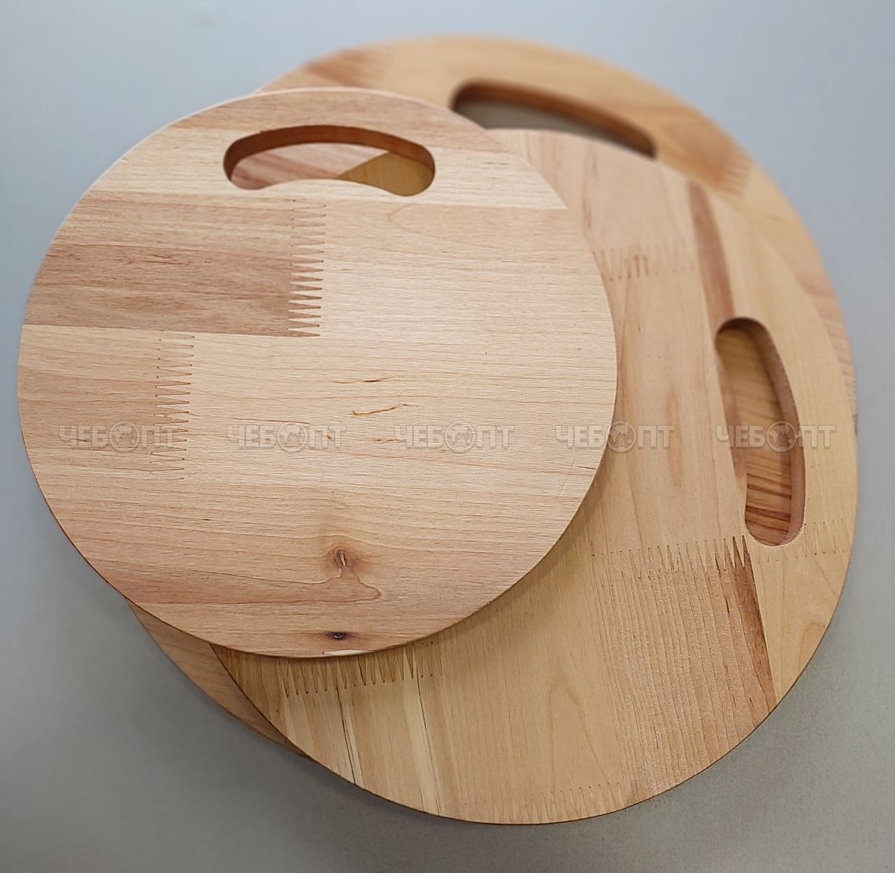 Доска разделочная береза КРУГЛАЯ в АССОРТИМЕНТЕ [1] . ЧЕБОПТ.
