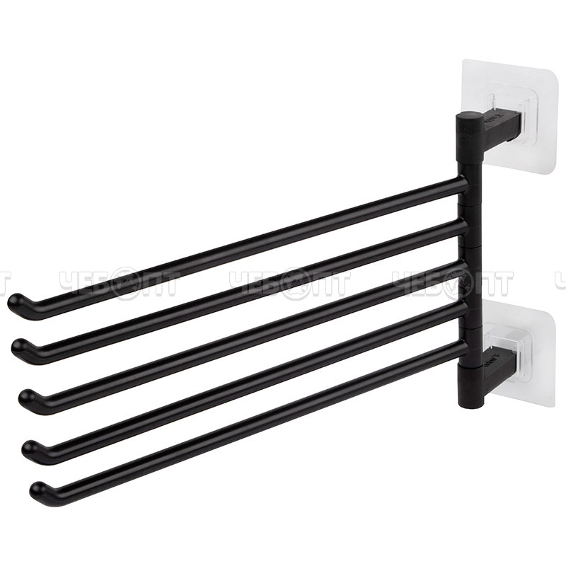 Держатель для полотенец настенный 5 спиц 275*50*170 мм арт. 110785 [12/48] СКРАП. ЧЕБОПТ.