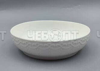 Салатник 8,5" ФЕНИКС, фарфор, цвет белый арт. 300373/8,5 $ [40] GOODSEE. ЧЕБОПТ.
