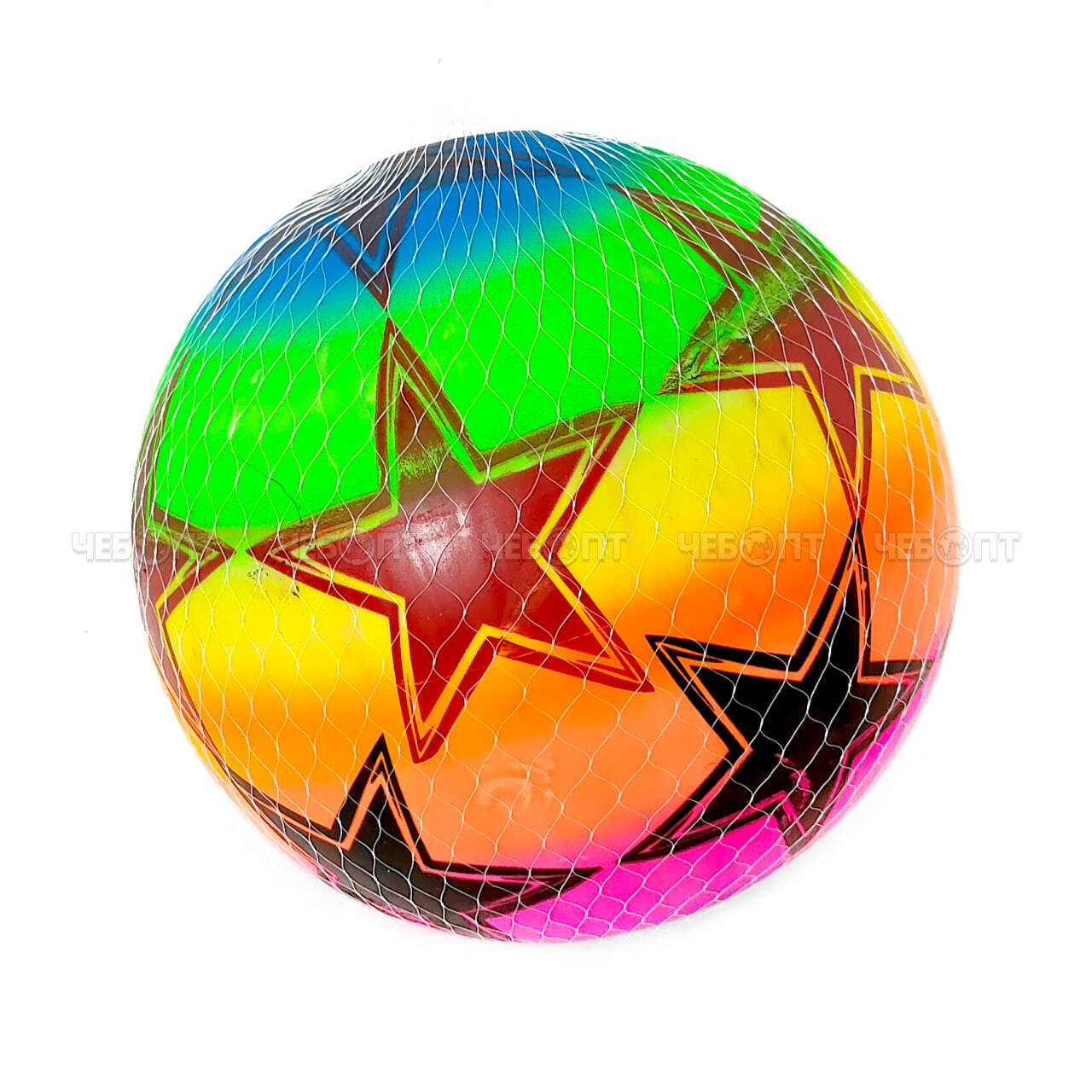 Мяч ПВХ НЕОН 23 см в ассортименте арт. 060013 $ [10/600] ТМ Покатушки. ЧЕБОПТ.